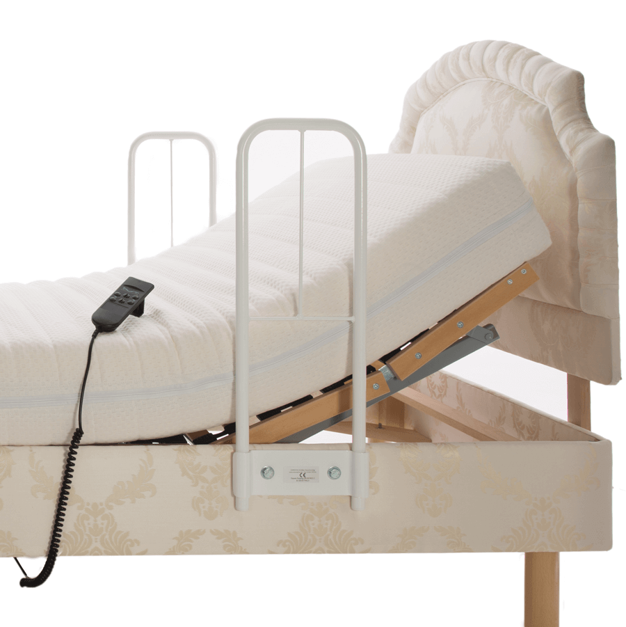 ClampRail -  grab rail bed lever for adjustable  beds